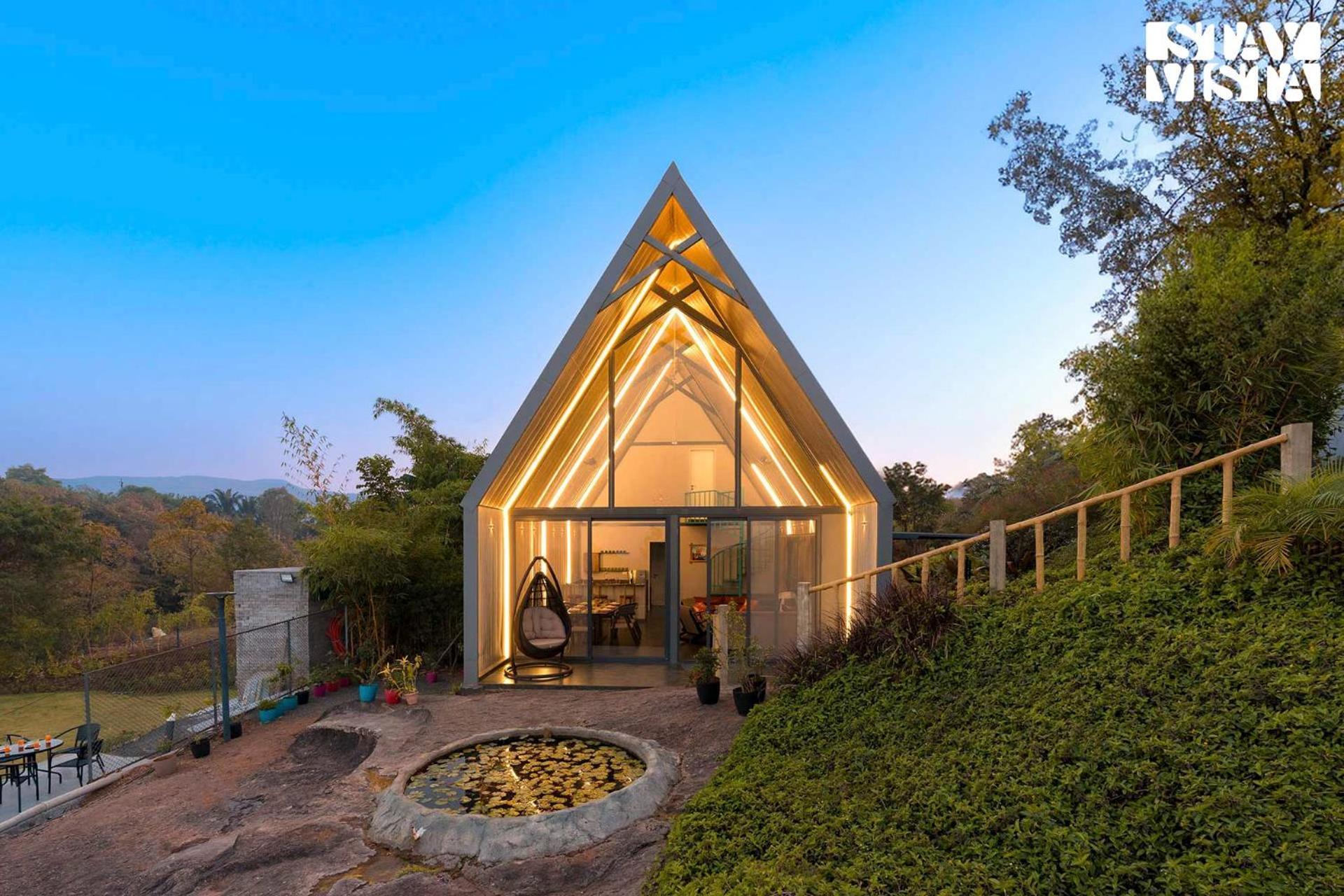 Stayvista'S Celeste Villa - Hill-View Retreat With Infinity Pool Nashik Exterior photo