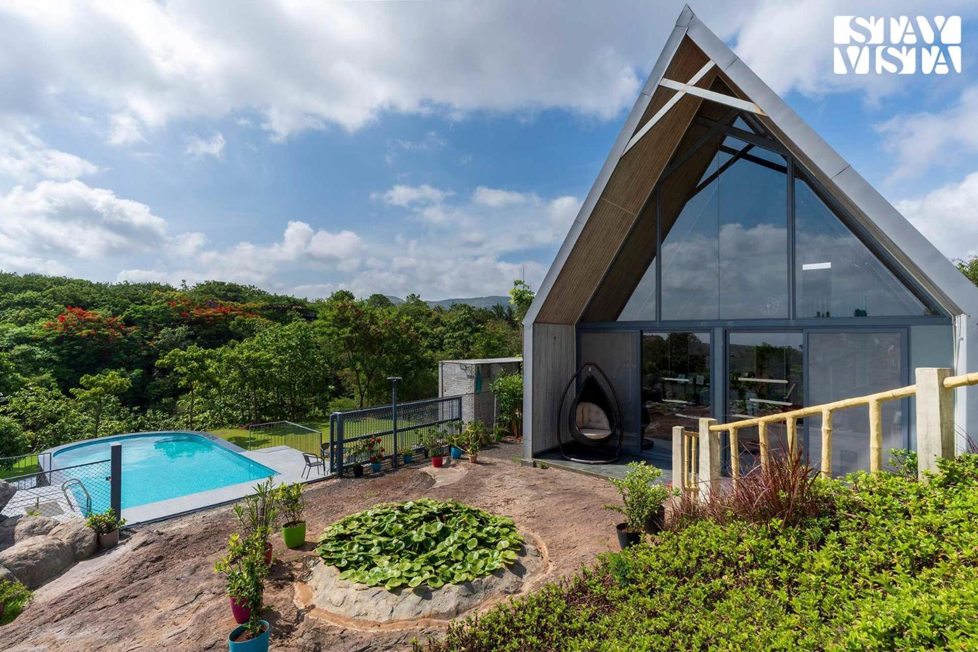 Stayvista'S Celeste Villa - Hill-View Retreat With Infinity Pool Nashik Exterior photo